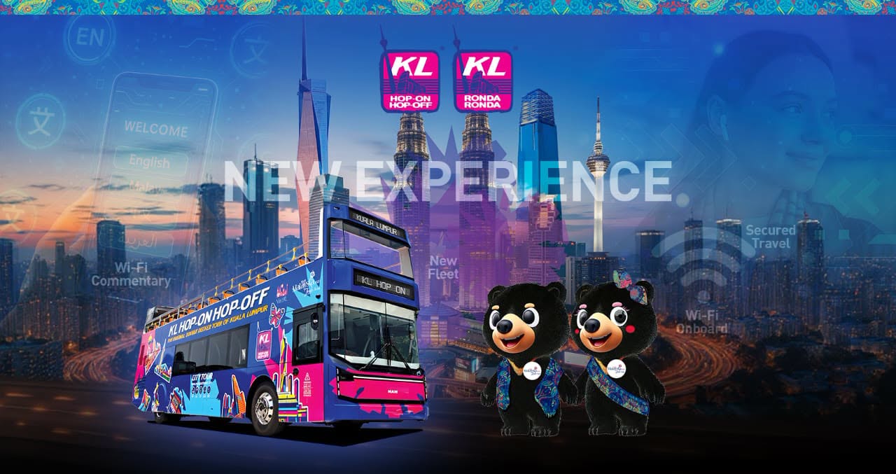 Miễn phí vé hop on hop off bus malaysia