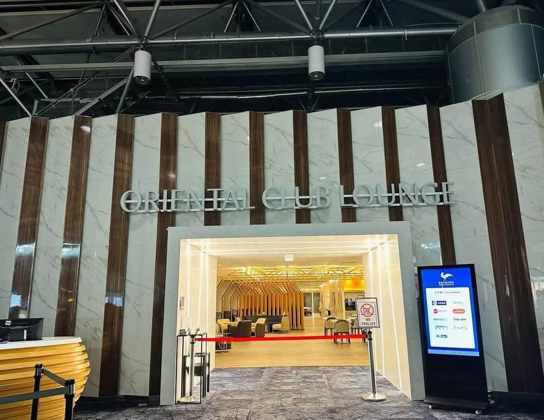 phòng chờ Oriental Club Lounge Sân bay Đào Viên ( Taiwan Taoyuan International Airport)