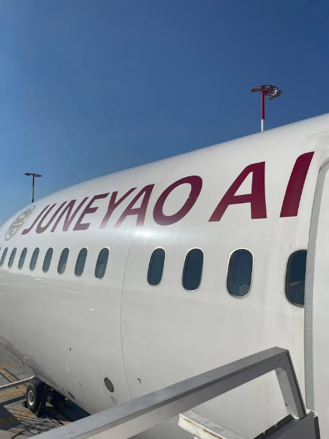 Review chi tiết bay cùng juneyao air