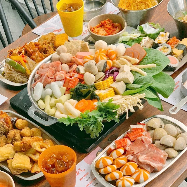 Top 4 địa chỉ các chi nhánh joopii ở tphcm - BUFFET tokbokki KHÔNG GIỚI HẠN THỜI GIAN tại JooPii lẩu tokbokki Hàn Quốc
