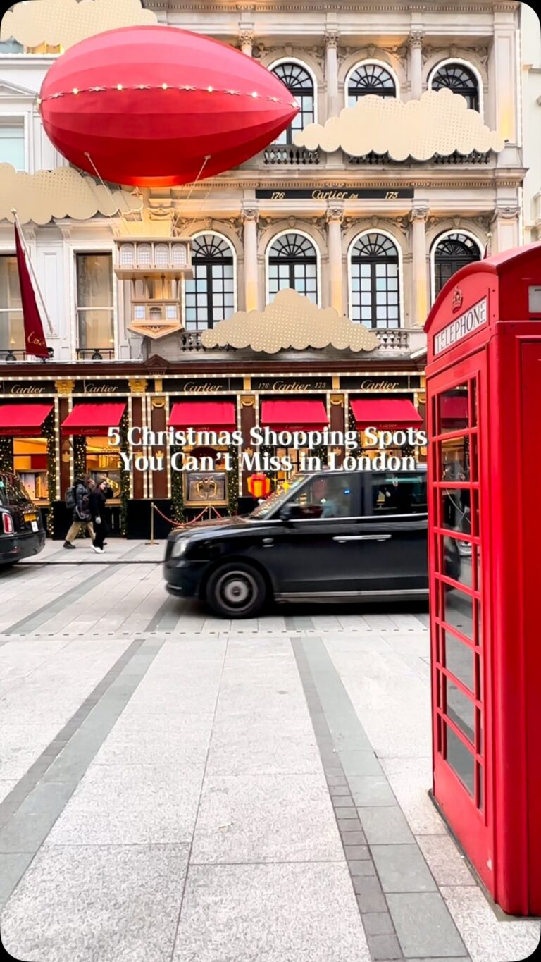 5 Christmas Shops in London You Need to Visit This Festive Season