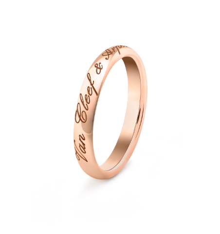 Van Cleef & Arpels Tendrement Wedding Band