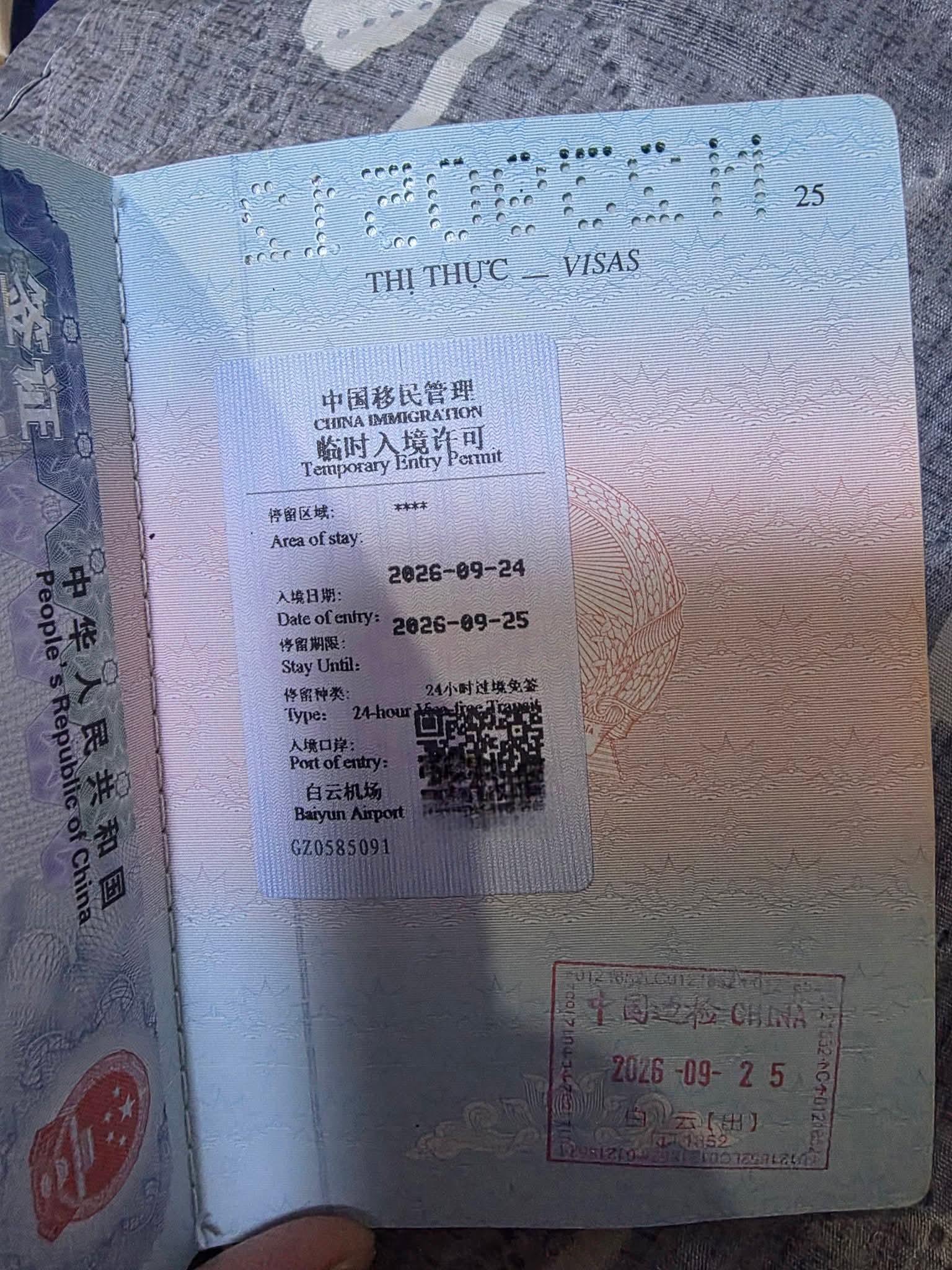 Kinh nghiệm visa free trung quốc 240h quảng châu seoul nha trang
