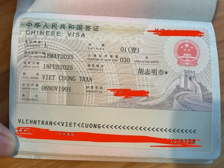 Xin Visa Trung Quốc tổng hợp 2025
