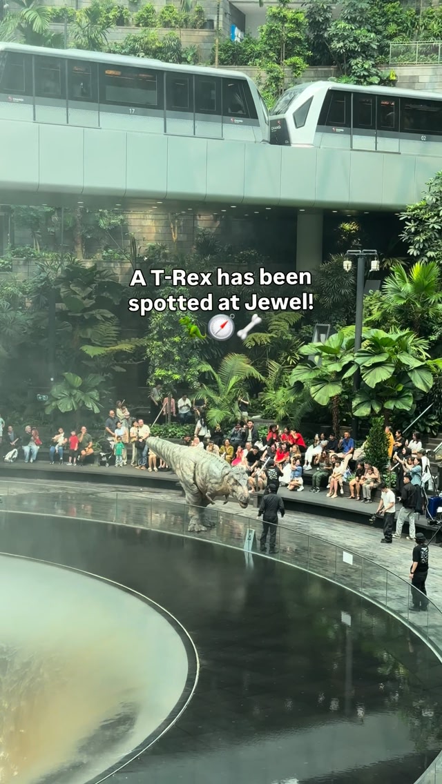 A T-Rex is loose at Jewel Changi Airport?! (3-6 Dec)