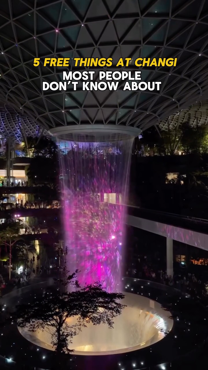 Free things in Singapore Changi Airport