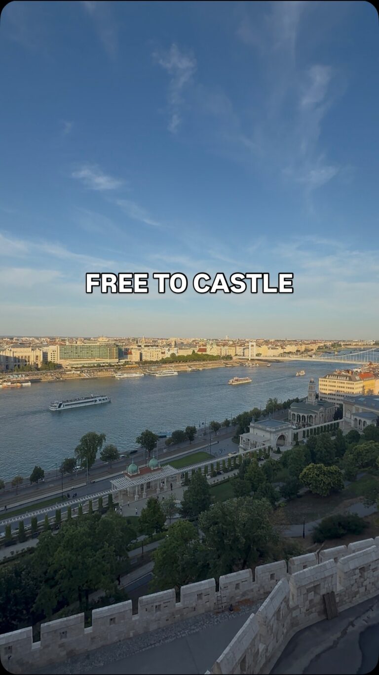 How to get to Buda Castle FREE – Budapest travel hack