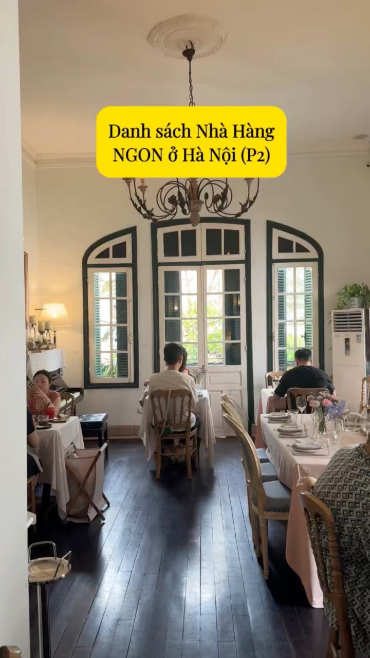 Nhà hàng có Đồ ăn ngon, giá cả hợp lý ở Hà Nội (P1)