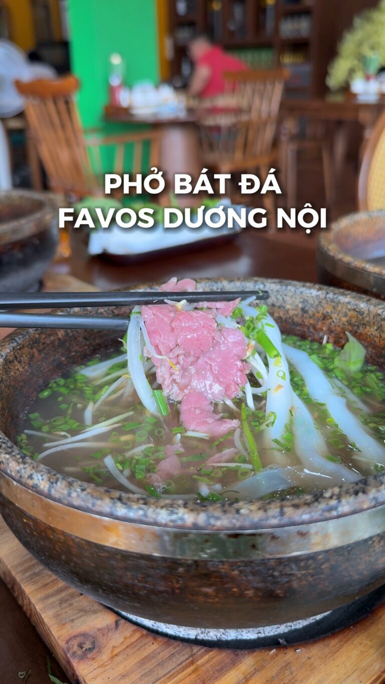 Phở đà điểu tại Hà Đông