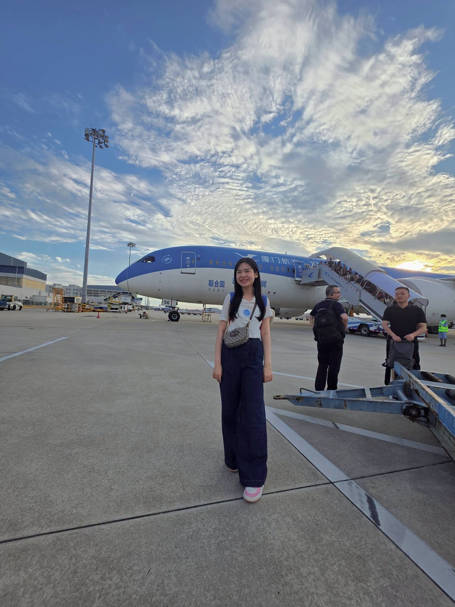 review nhật việt nam bằng xiamen air