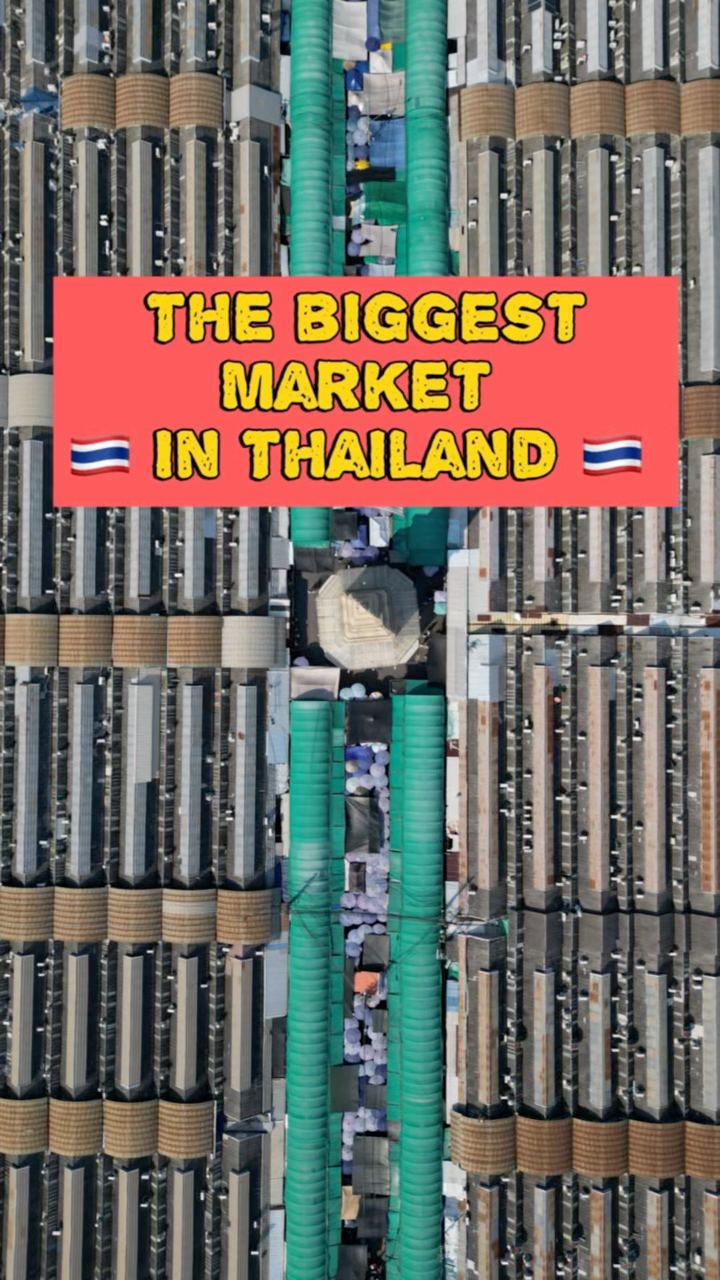 Thailand’s biggest market – Chatuchak Weekend Market, Bangkok