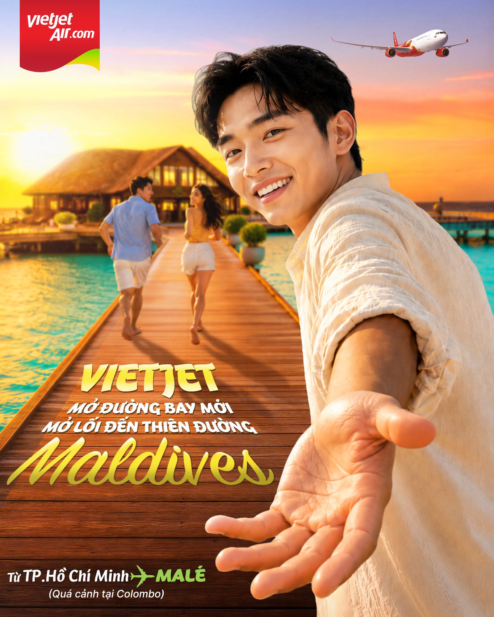 Vietjet Mở Đường Bay Sài Gòn Đi Malé