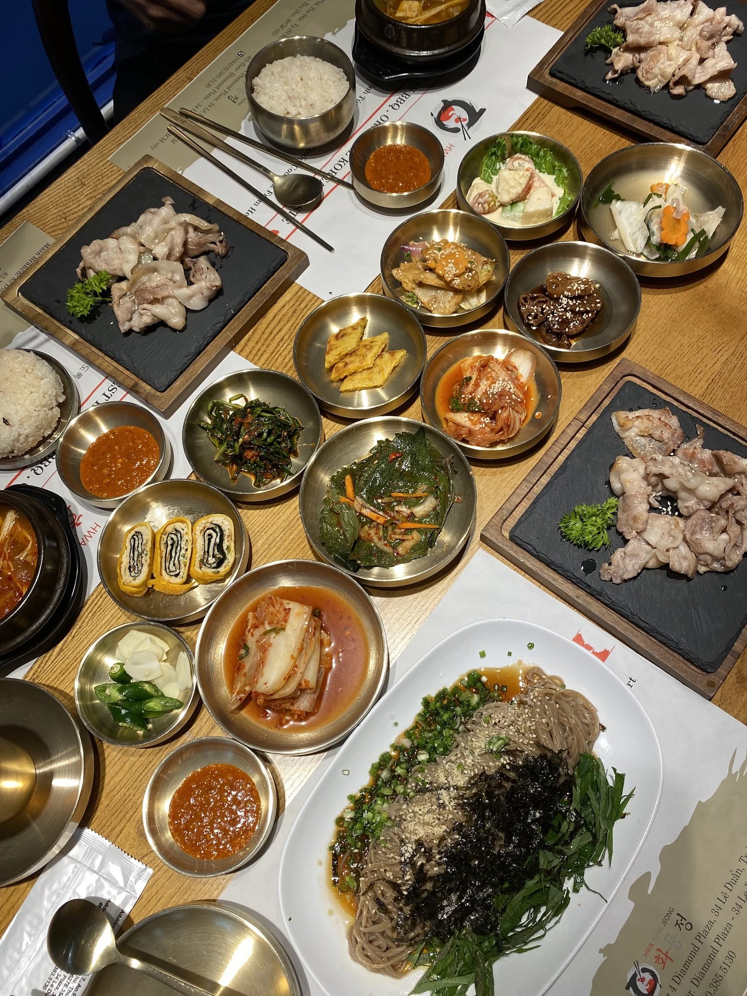 화풍정(HWA PUNG JEONG) 호치민 다이아몬드 플라자점ㅣBBQ Hàn QuốcㅣDiamond Plaza Hồ Chí Minh l 胡志明市 韩国烤肉